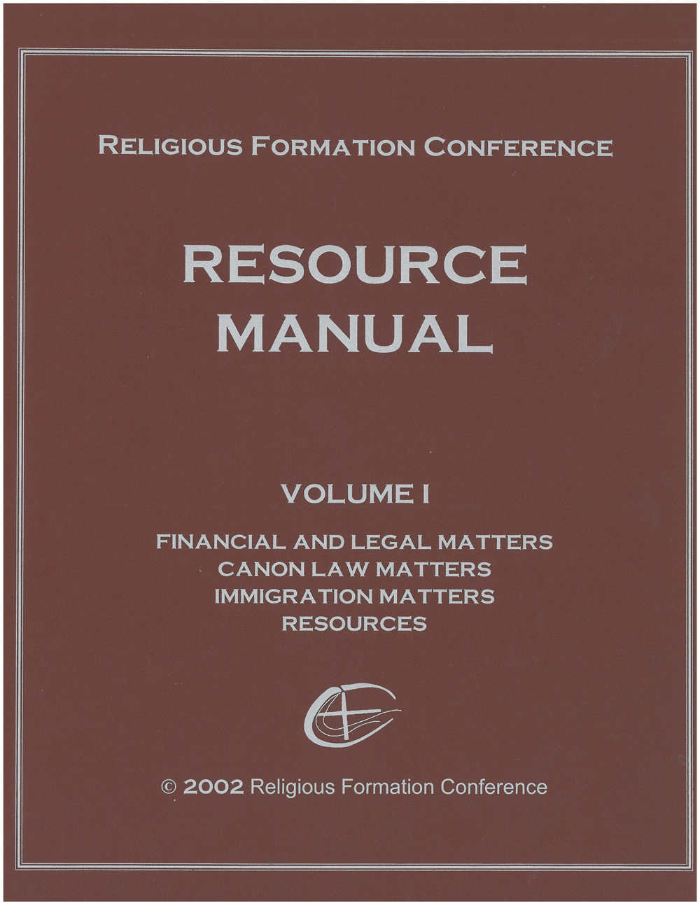 Resource Manual Volume 1 Cover Image: Resource Manual Volume 1